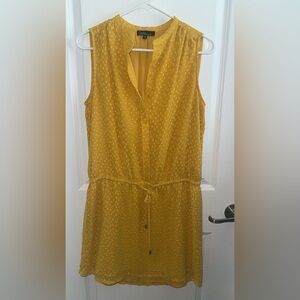 Dalia Sz 6 women’s Yellow Sleeveless Dress